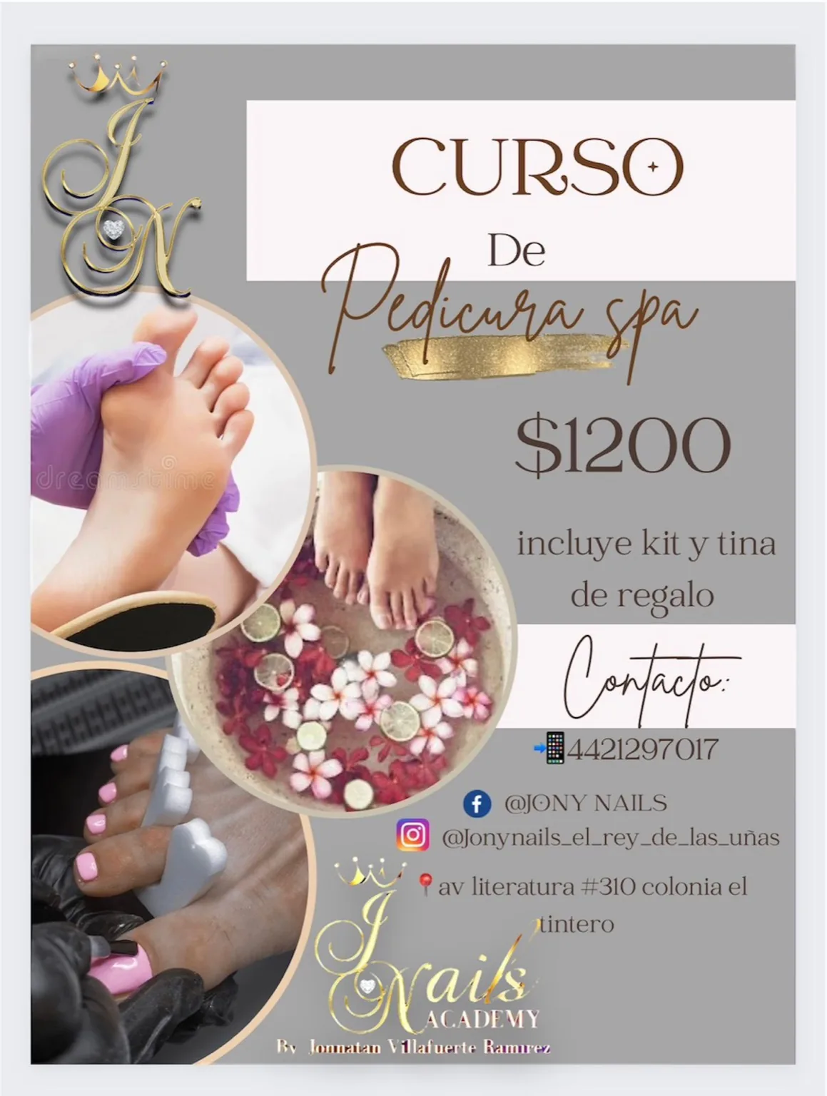 JonyNails – diseño